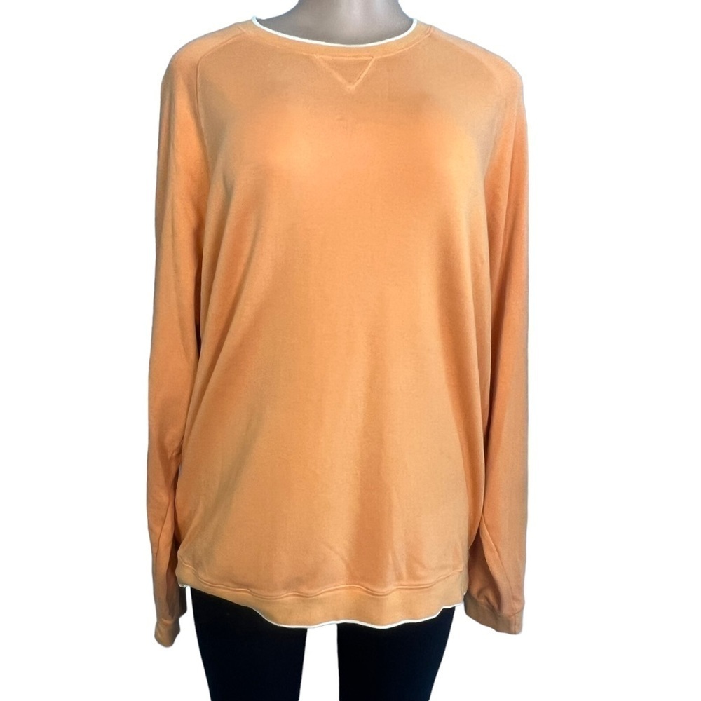 3/$30 ☀️ Bobby Jones Orange Pima Cotton Sweater